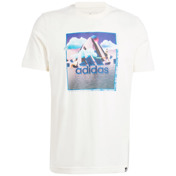 Tricou bărbătesc Adidas M LANDSCAPE BOS XS Bej photo 1