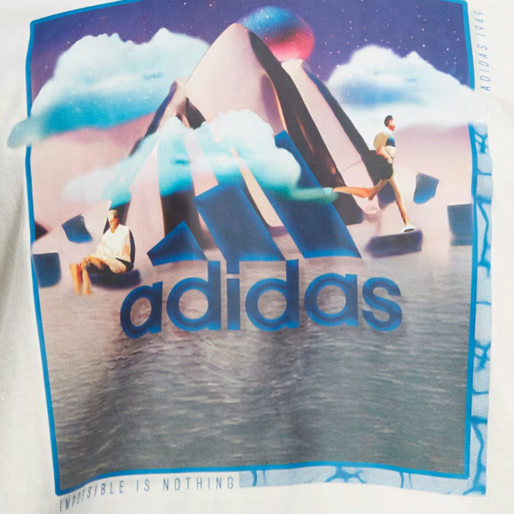 Tricou bărbătesc Adidas M LANDSCAPE BOS XS Bej photo 3