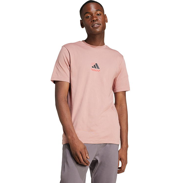 Tricou bărbătesc Adidas M L PIZZA TEE S Rosu photo 2
