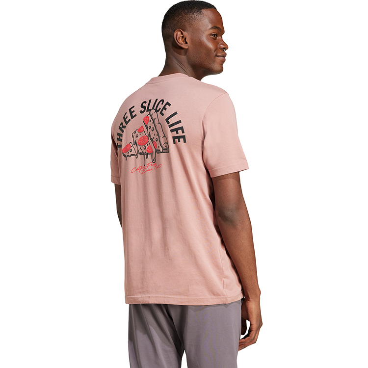 Tricou bărbătesc Adidas M L PIZZA TEE S Rosu photo 3