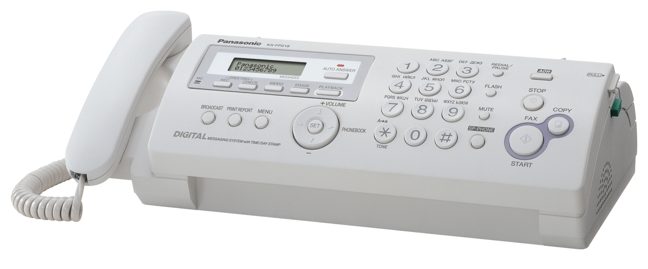 Fax Panasonic KX-FP 218 photo 2
