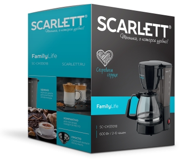 Кофеварка Scarlett  SCCM33018 photo 4