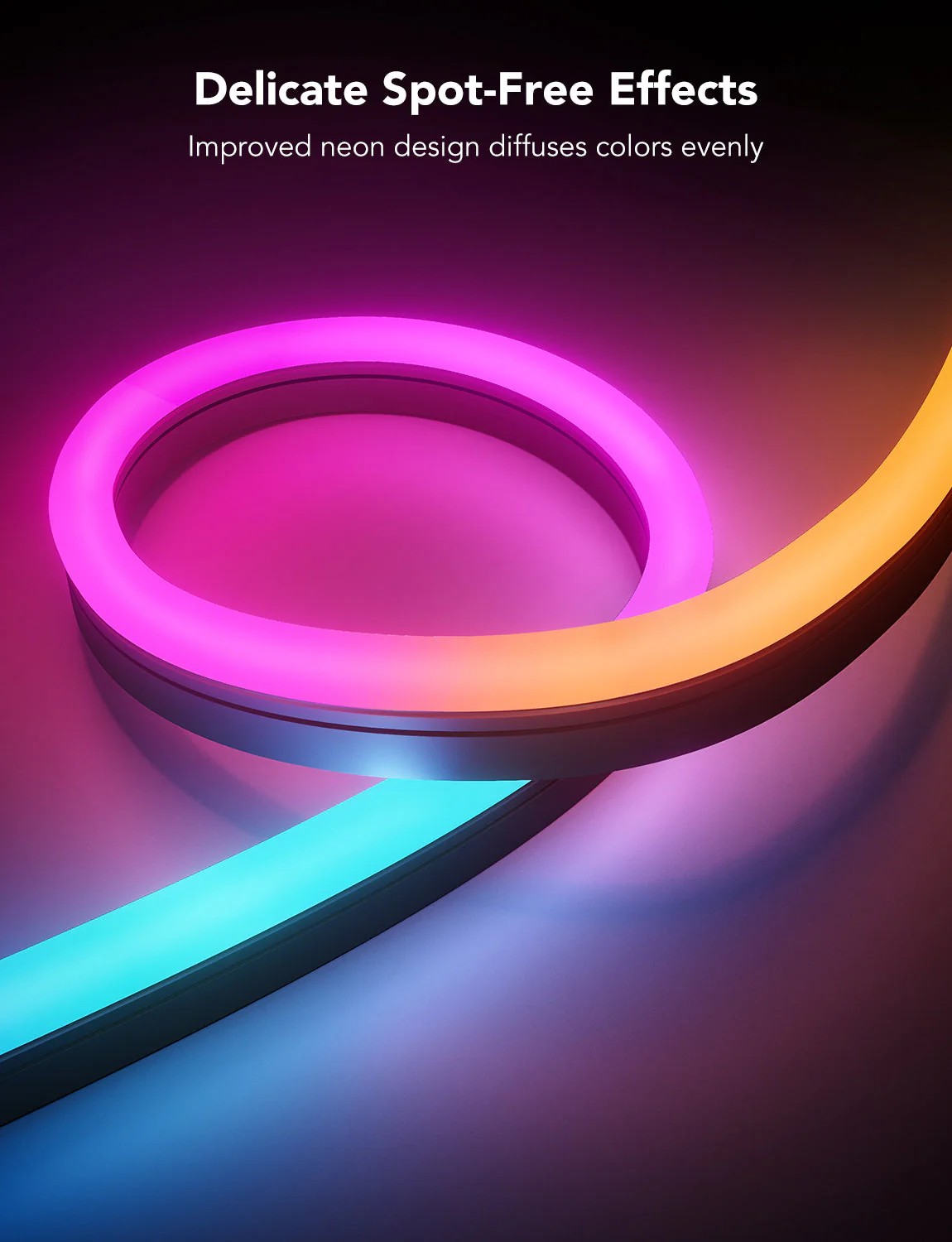 Наружняя светодиодная лента GOVEE RGBIC Outdoor Neon Strip Lights 10M photo 5