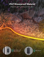 Наружняя светодиодная лента GOVEE RGBIC Outdoor Neon Strip Lights 10M thumbnav 7