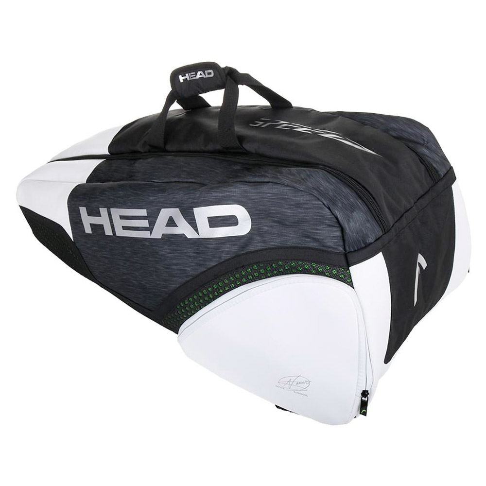 Geanta sport HEAD DJOKO 9RSUPERCOMB18 BKWH photo Geanta sport HEAD DJOKO 9RSUPERCOMB18 BKWH photo