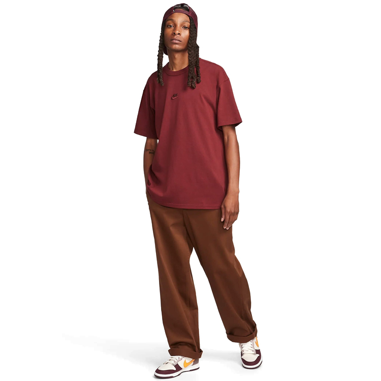 Футболка мужская Nike M NSW PREM ESSNTL SUST TEE XL Бордовый photo 5