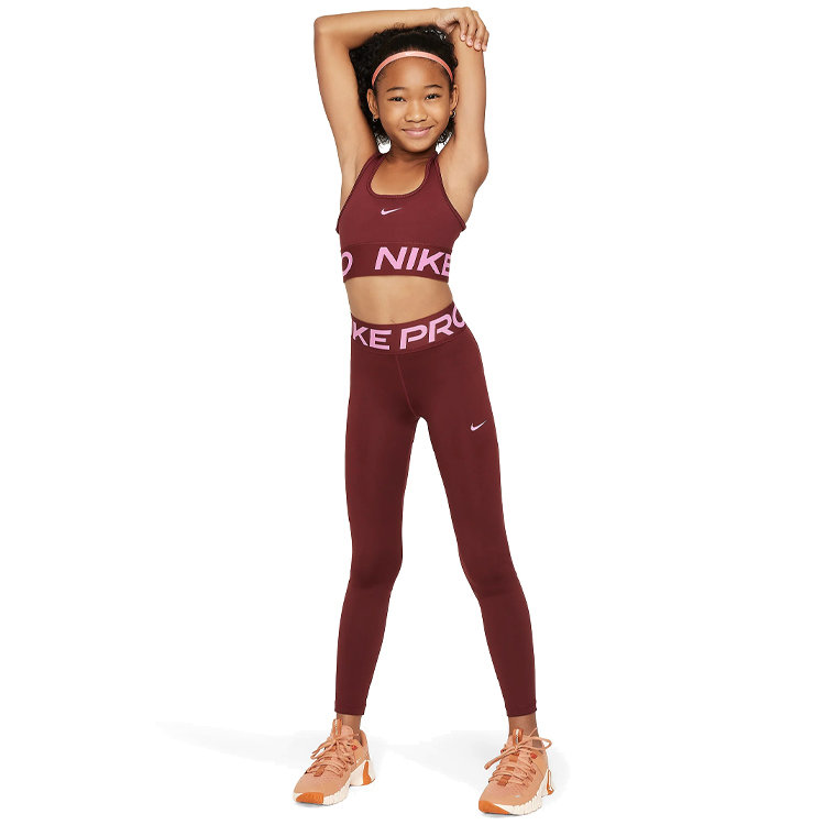 Легинсы Nike G NP DF TGHT SE+ / Женский / S / Бордовый photo 2