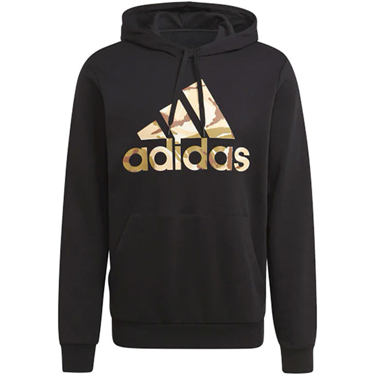 Hanorac pt bărbați Adidas M CAMO HD S Negru photo 1