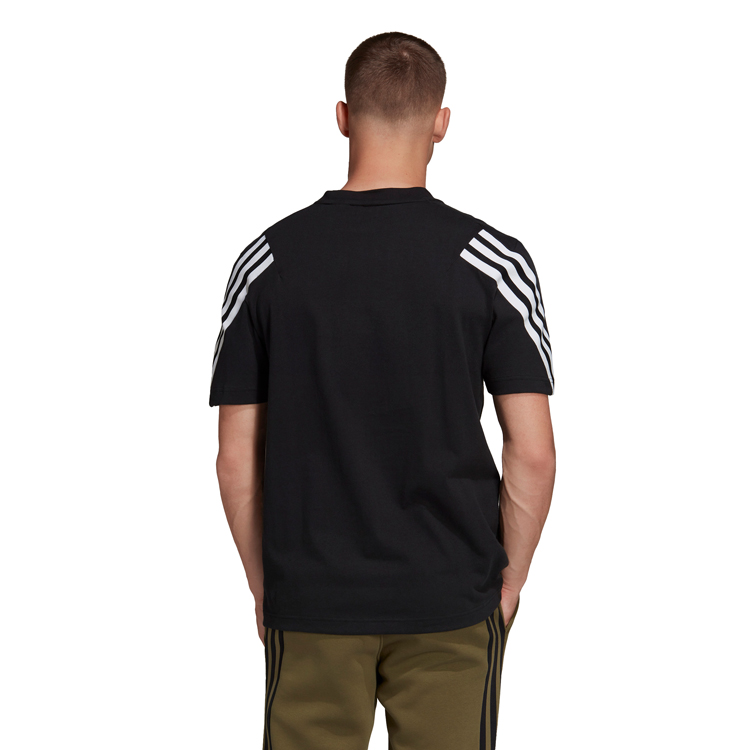 Tricou bărbătesc Adidas M FI 3S Tee S Negru photo 4