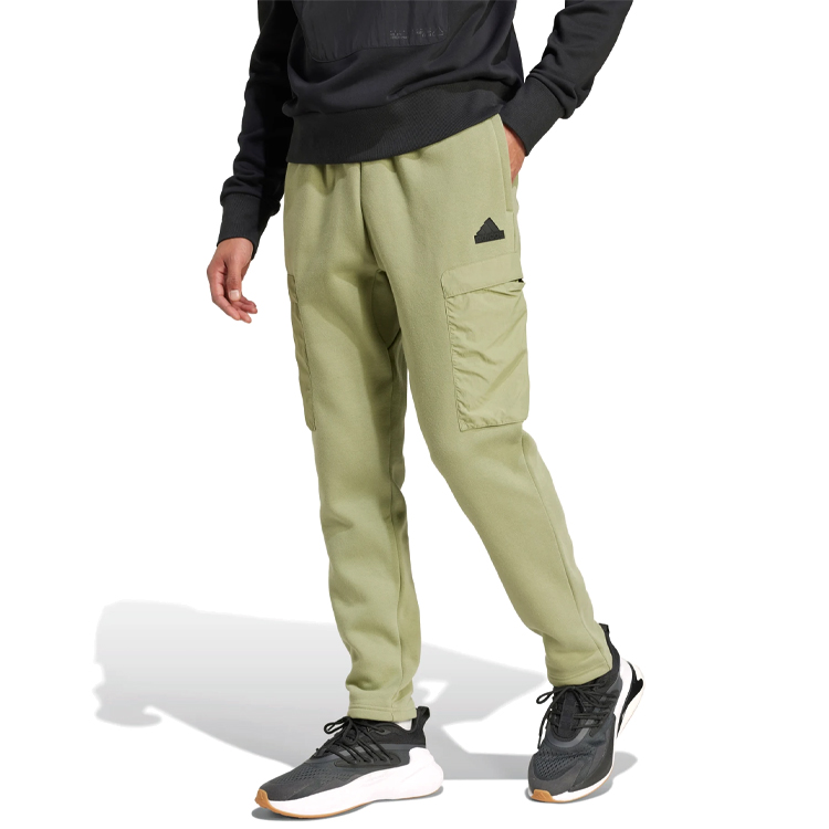 Брюки Adidas M CE FL PT S Зеленый Мужской photo 2