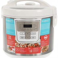 Multifierbator Scarlett SC-MC410S19, 860 W, 11 programe, Alb thumbnav 2