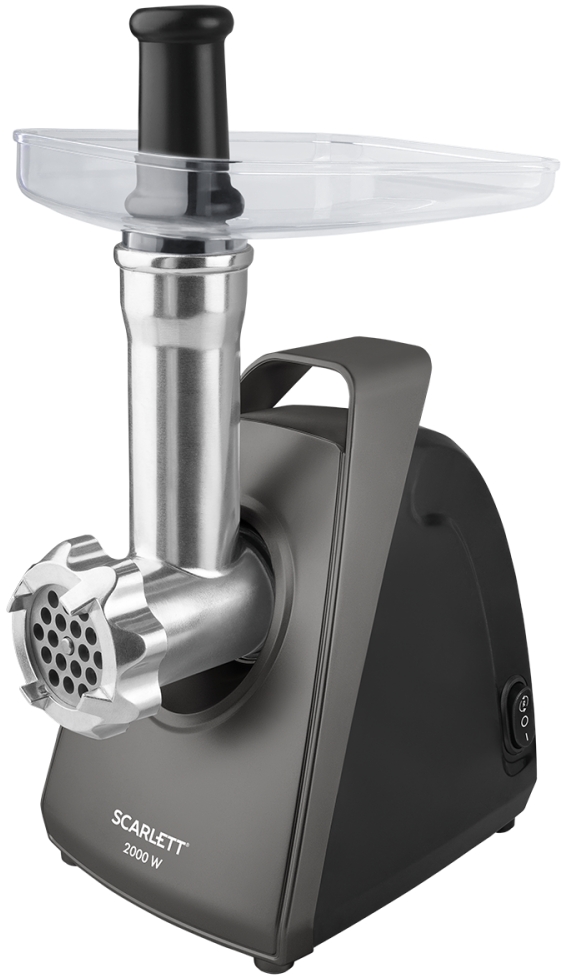 Tocator de carne Scarlett SCMG45M19, 2.5 kg/min, 2000 W, Negru photo 1 Tocator de carne Scarlett SCMG45M19, 2.5 kg/min, 2000 W, Negru photo 1