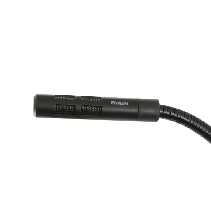 SVEN MK-490, Microphone, Desktop, On/off switch button, Flexible stand for rotation at any angle, Black photo 4