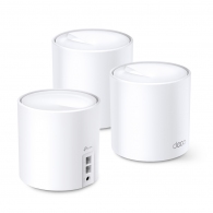 TP-LINK Deco X20(3-pack)  AX1800 Mesh Wi-Fi 6 System, 2 LAN/WAN Gigabit Port, 1201Mbps on 5GHz + 574Mbps on 2.4GHz, 802.11ax/ac/b/g/n, Wi-Fi Dead-Zone Killer, Seamless Roaming with One Wi-Fi Name, Antivirus, Parental Controls thumbnav 2