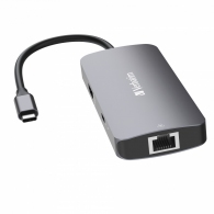 Adaptor Multiport Verbatim CMH-05/ USB-C/ 2xUSB-A 3.0/ 1xUSB-C (PD 100w)/ HDMI/ RJ45 thumbnav 3