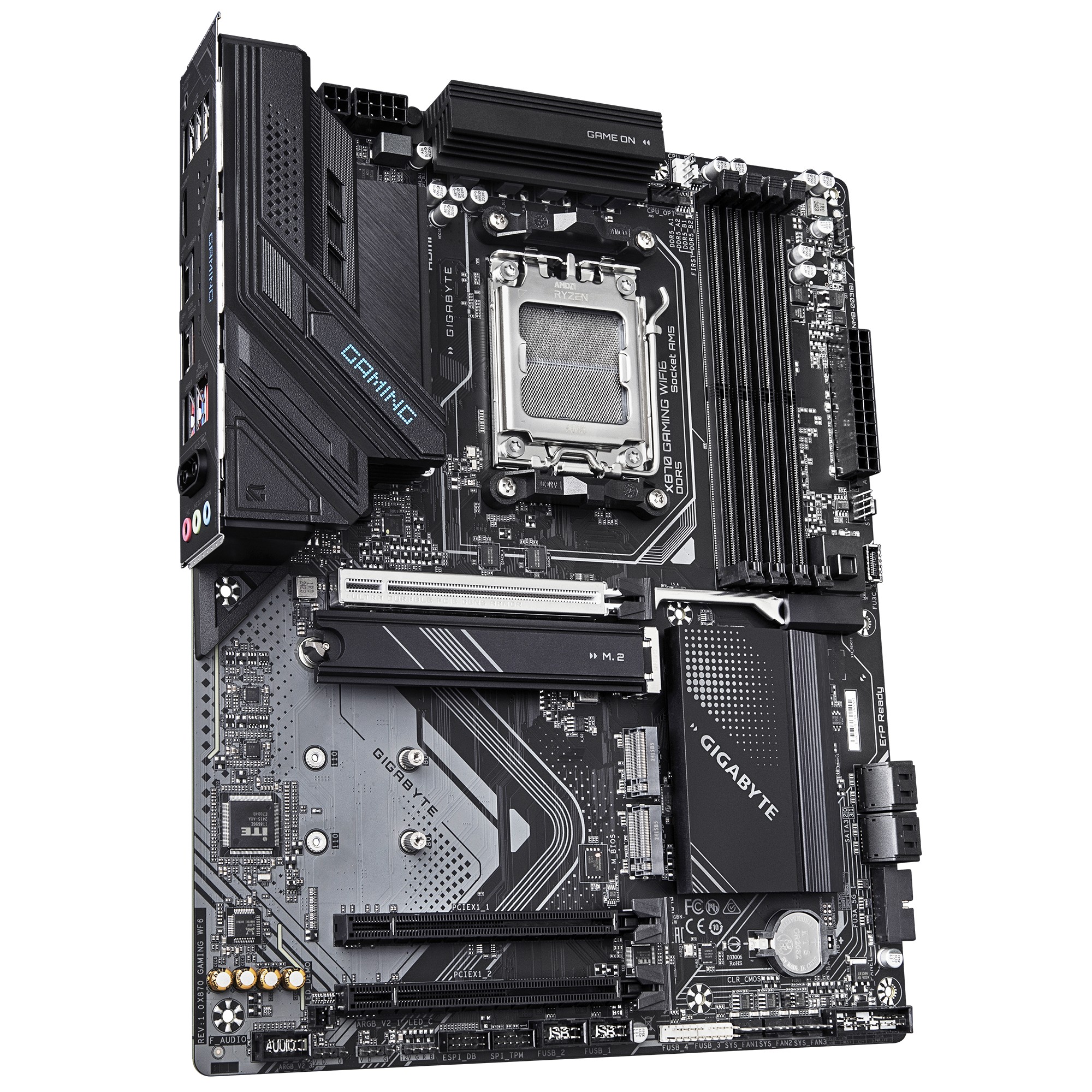 Placa de baza GIGABYTE X870 GAMING WF6/ AM5 / AMD X870 / DDR5 / ATX photo 3