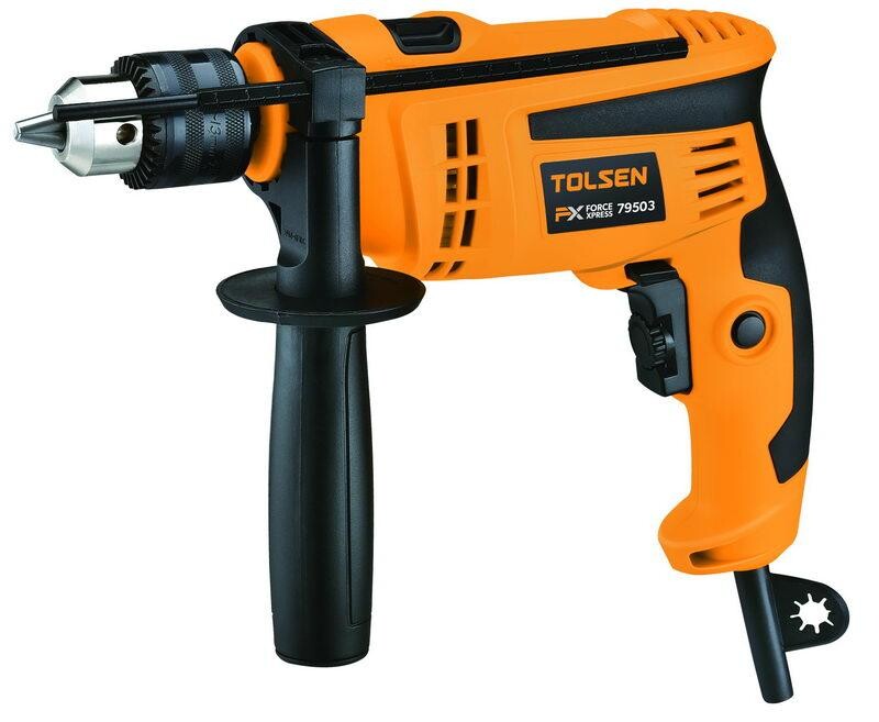 Дрель ударная 850W Industrial Tolsen photo 1 Дрель ударная 850W Industrial Tolsen photo 1