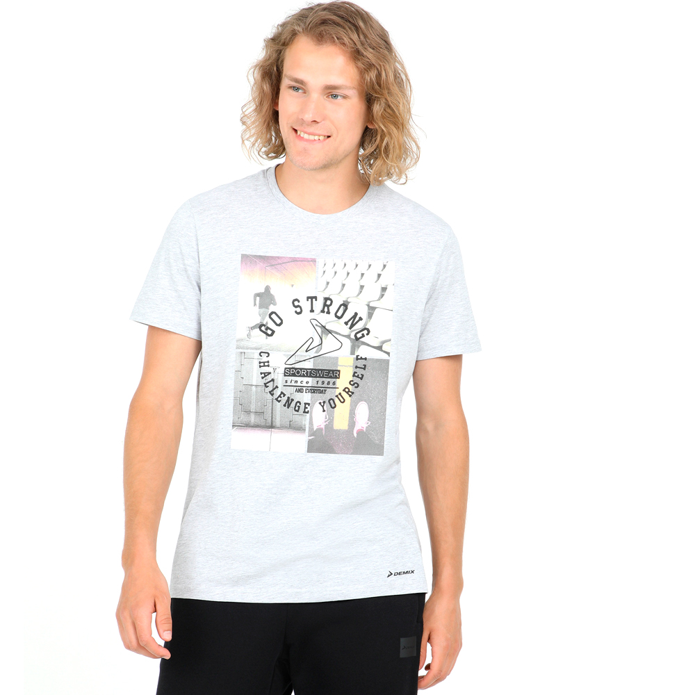 Tricou bărbătesc Demix Women T-shirt S Gri photo 3