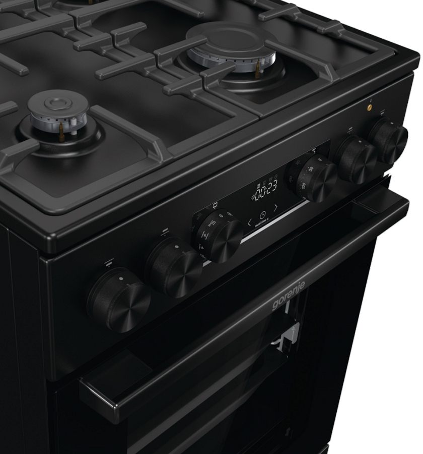 Газовая плита Gorenje MEKS5141B / 4 конфорок / 50 см / Черный photo 10