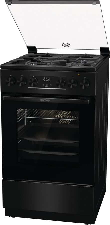 Газовая плита Gorenje MEKS5141B / 4 конфорок / 50 см / Черный photo 12