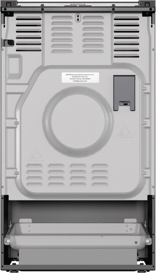 Газовая плита Gorenje MEKS5141B / 4 конфорок / 50 см / Черный photo 5