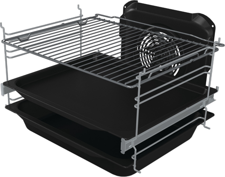 Газовая плита Gorenje MEKS5141B / 4 конфорок / 50 см / Черный photo 7