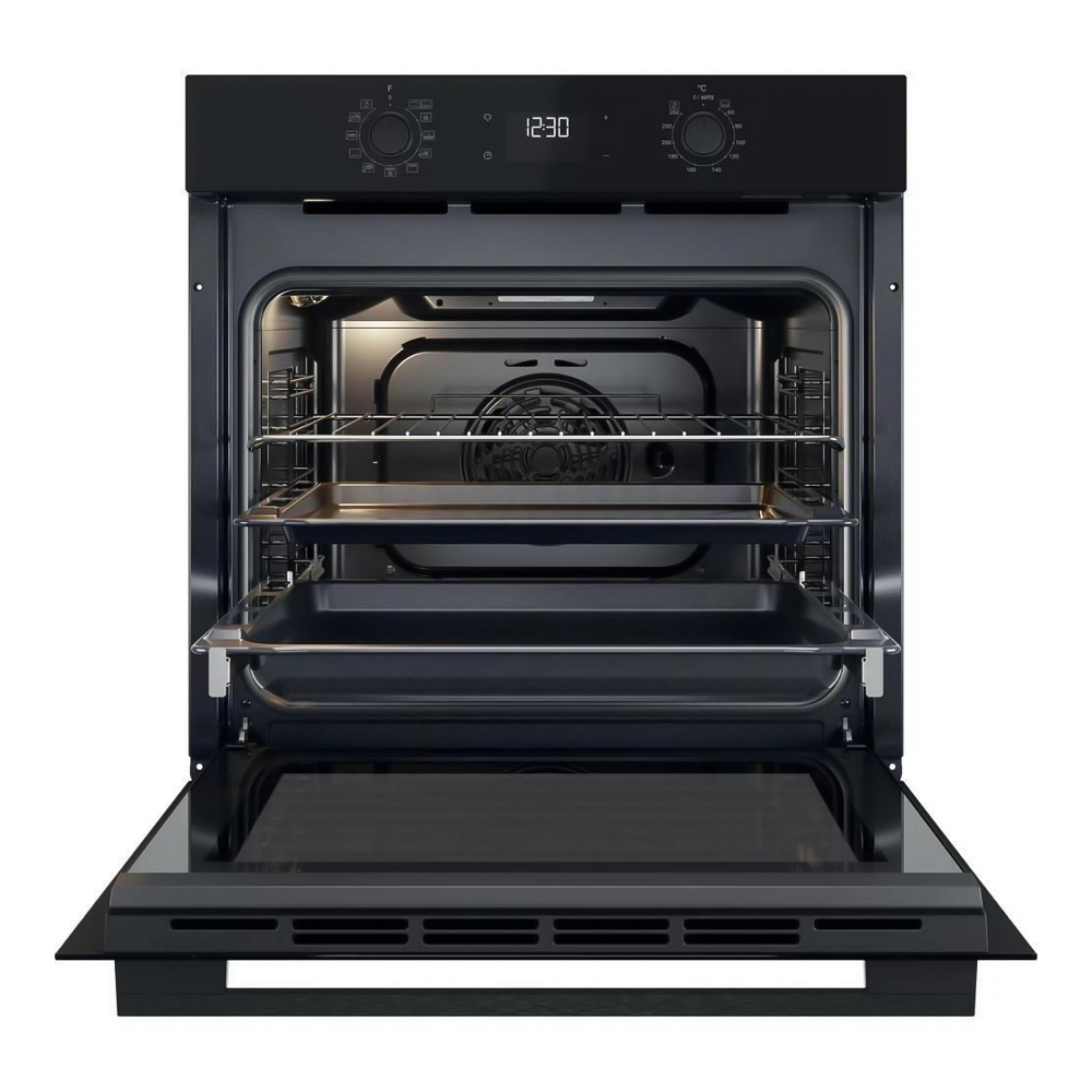 Встраиваемый духовой шкаф Whirlpool OMK58HU1B / 71 л. / A+ / Черный photo 2