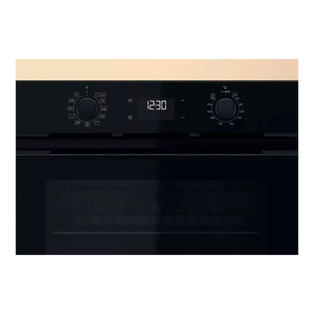 Встраиваемый духовой шкаф Whirlpool OMK58HU1B / 71 л. / A+ / Черный photo 3