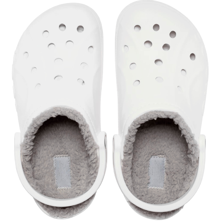 Slapi Crocs Baya Lined pt Femei / 36-37 / Alb photo 4