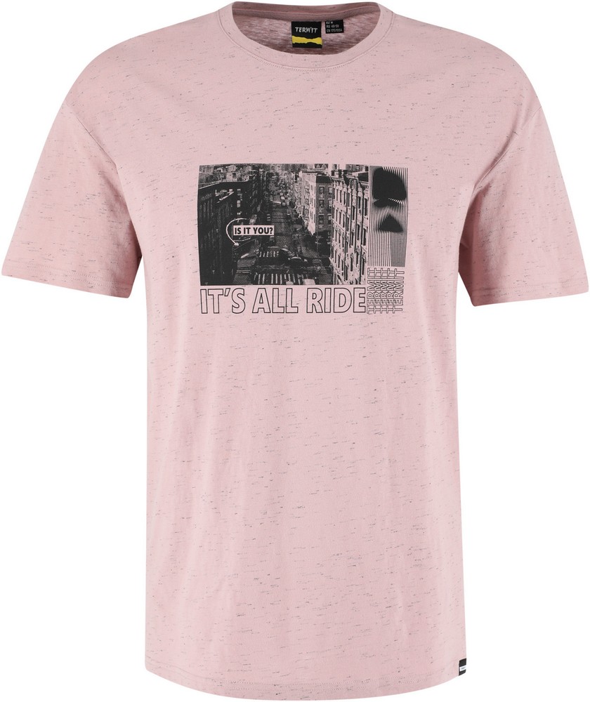 Tricou bărbătesc Termit Tee M 44-46 Roz photo 1 Tricou bărbătesc Termit Tee M 44-46 Roz photo 1