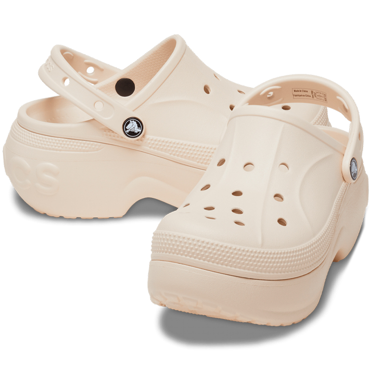 Slapi Crocs Bella Clog pt Femei / 36-37 / Bej photo 5