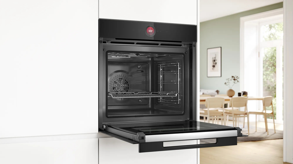 Cuptor electric incorporabil Bosch HBG9742B1S / 71 l. / A+ / Negru photo 4