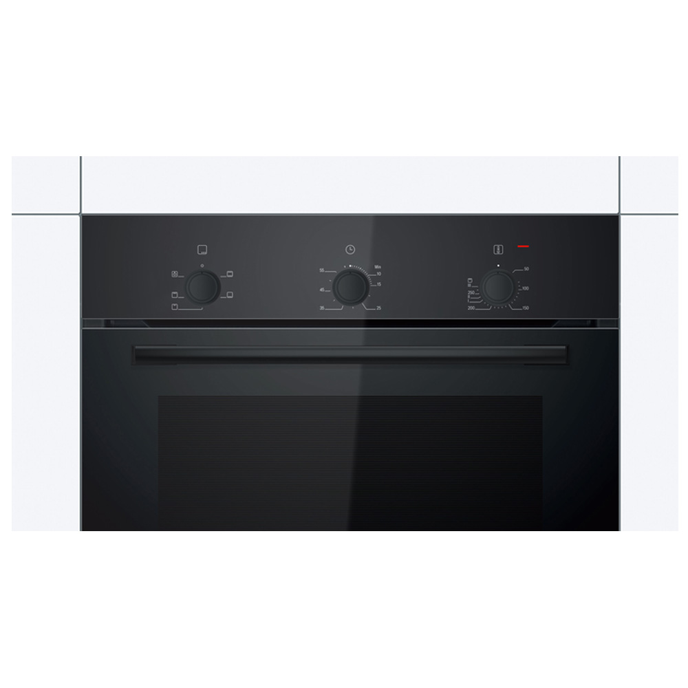 Встраиваемый духовой шкаф Bosch HBF011BA1T / 71 л. / A / Черный photo 2