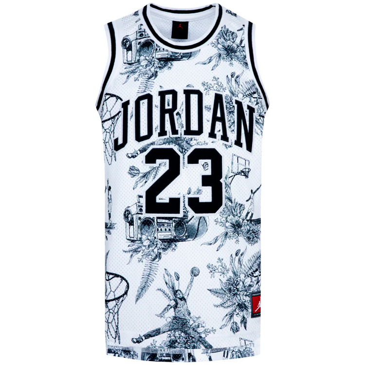 Maiou Nike JDN JORDAN 23 AOP JERSEY / Barbati / XL / Alb photo 1 Maiou Nike JDN JORDAN 23 AOP JERSEY / Barbati / XL / Alb photo 1