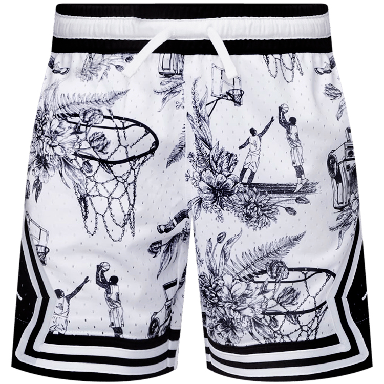 Sorti Nike JDB MJ AOP SPORT DIAMOND SHORT / Barbati / S / Alb photo 1