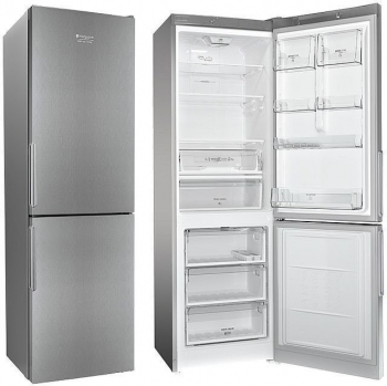 Холодильник двухдверный Hotpoint - Ariston HF4181X / 333 л / 185 см / A+ / Серый photo 4