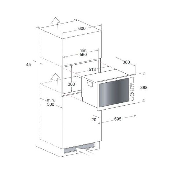 Cuptor cu microunde Ariston MWK2221X 900 W / 25 l  photo 3