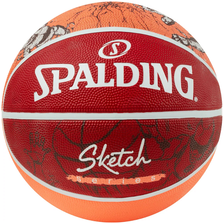 Мяч баскетбольный Spalding Sketch photo Мяч баскетбольный Spalding Sketch photo