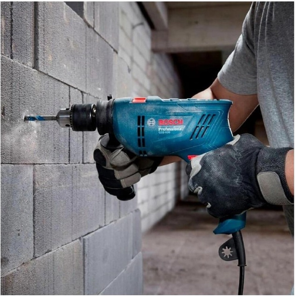 Дрель ударная Bosch GSB 600, 06011A0320 photo 3
