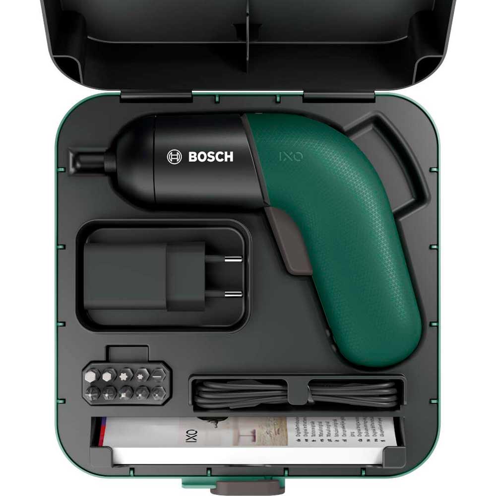 Аккумуляторная отвертка Bosch IXO VI green, 06039C7020 photo 2