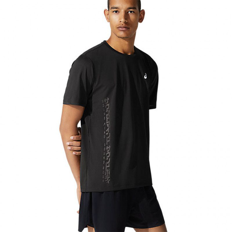 Tricou bărbătesc Asics SMSB RUN SS 2XL Negru photo 5