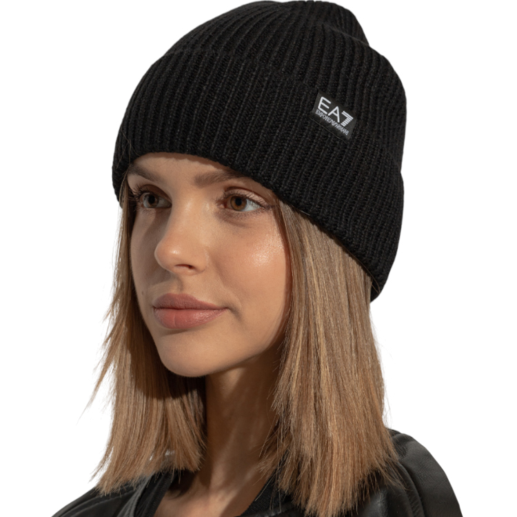 Caciula EA7 EMPORIO ARMANI BEANIE HAT M Negru photo 5