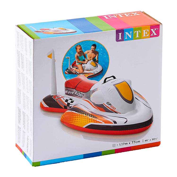 Надувной матрас- плот с ручками INTEX Scooter 3+ photo 3