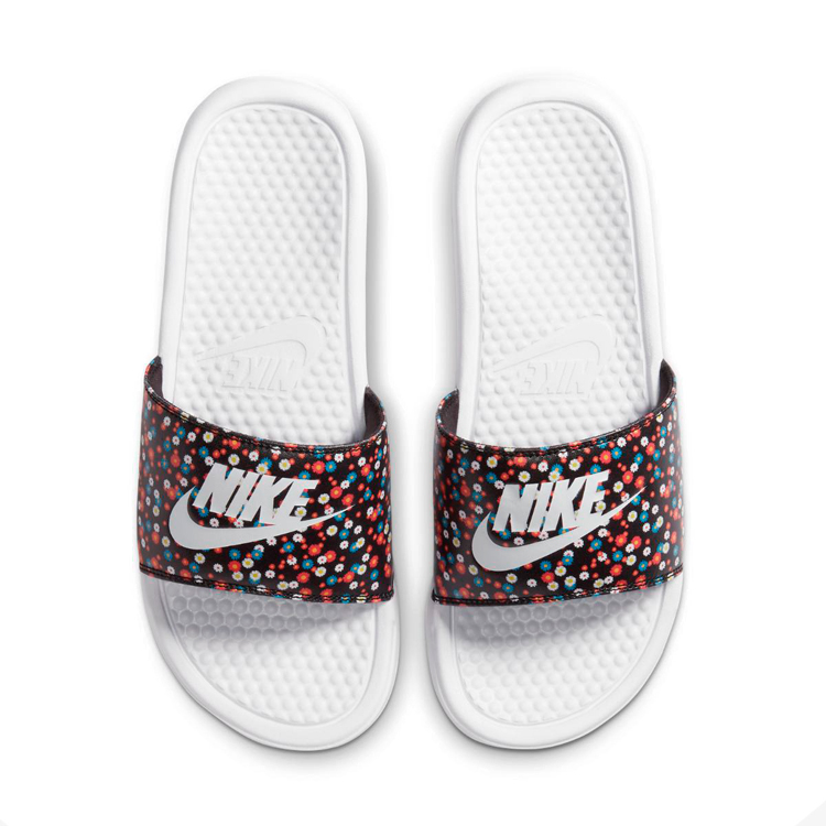 Slapi Nike BENASSI JDI PRINT pt Femei / 42 / Alb photo 4