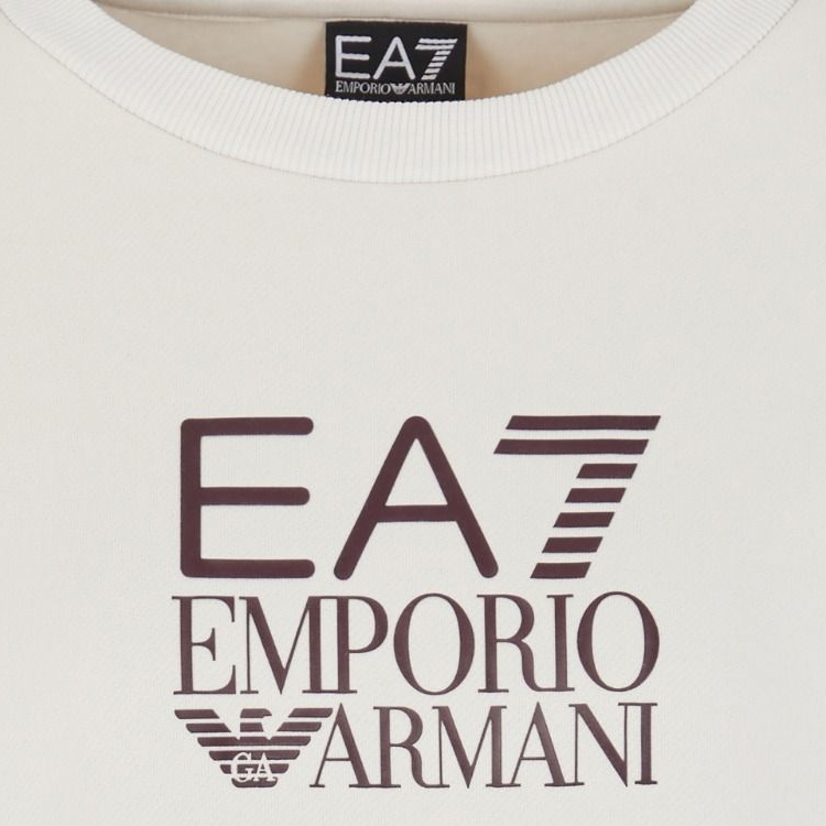 Hanorac EA7 EMPORIO ARMANI SWEATSHIRT XXS Alb Femei photo 3