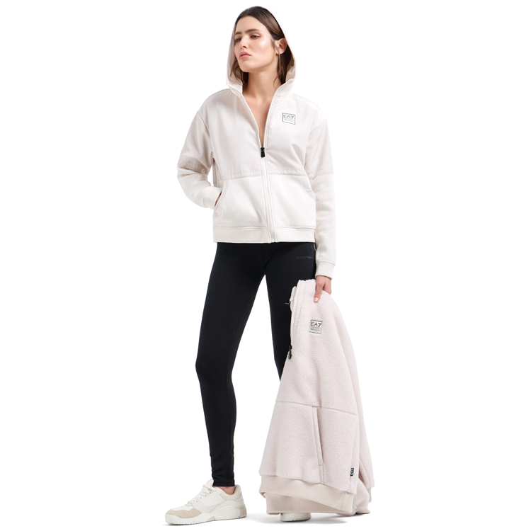 Hanorac EA7 EMPORIO ARMANI SWEATSHIRT XXS Bej Femei photo 2