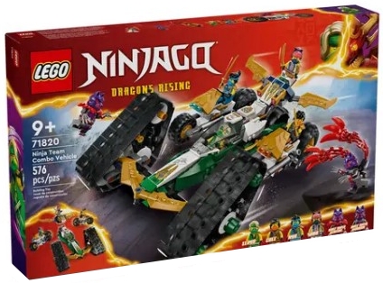 Конструктор Lego Ninjago Ninja Team Combo Vehicle 71820 от 9+ лет photo 1 Конструктор Lego Ninjago Ninja Team Combo Vehicle 71820 от 9+ лет photo 1