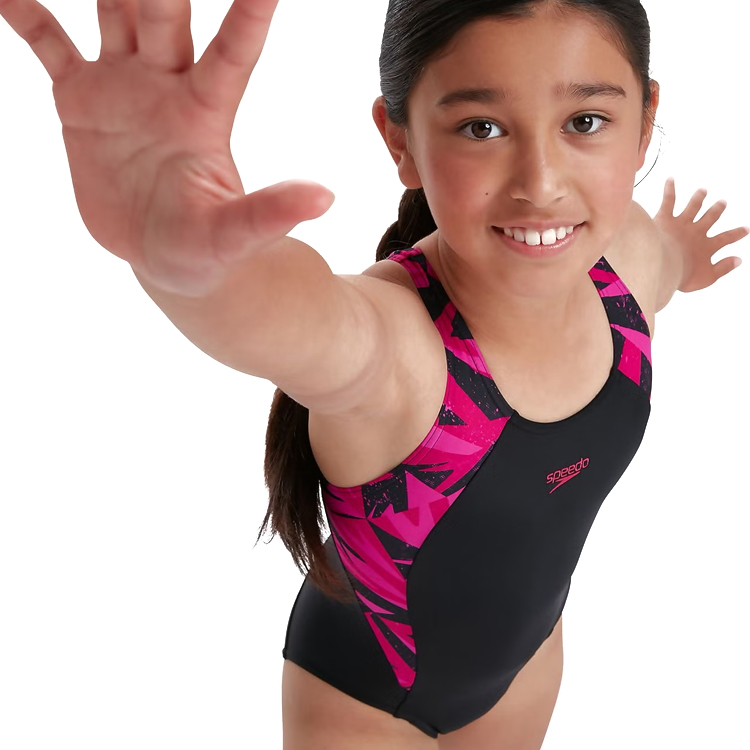 Купальник Speedo HYPERBOOM SPL MSBY JF / Женский / 11-12 / Черный/Розовый photo 4