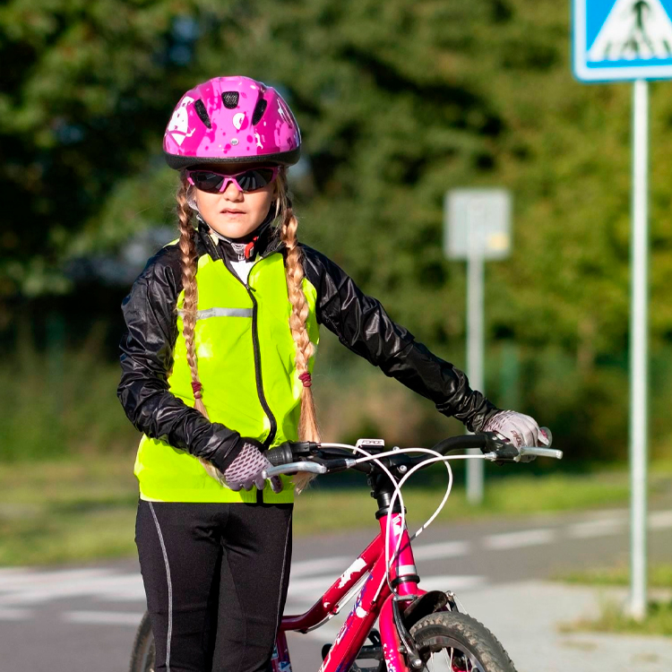 Scurta Force F WINDPRO KID windproof / Unisex / 153-164 / Galben-negru photo 3
