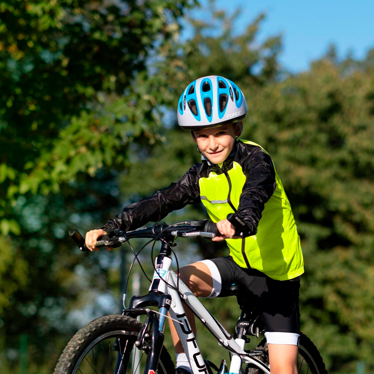 Scurta Force F WINDPRO KID windproof / Unisex / 153-164 / Galben-negru photo 4